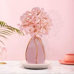 Artifical Tree for Home Decor Amethyst Quartz Gemstone Tree with Natural Geode